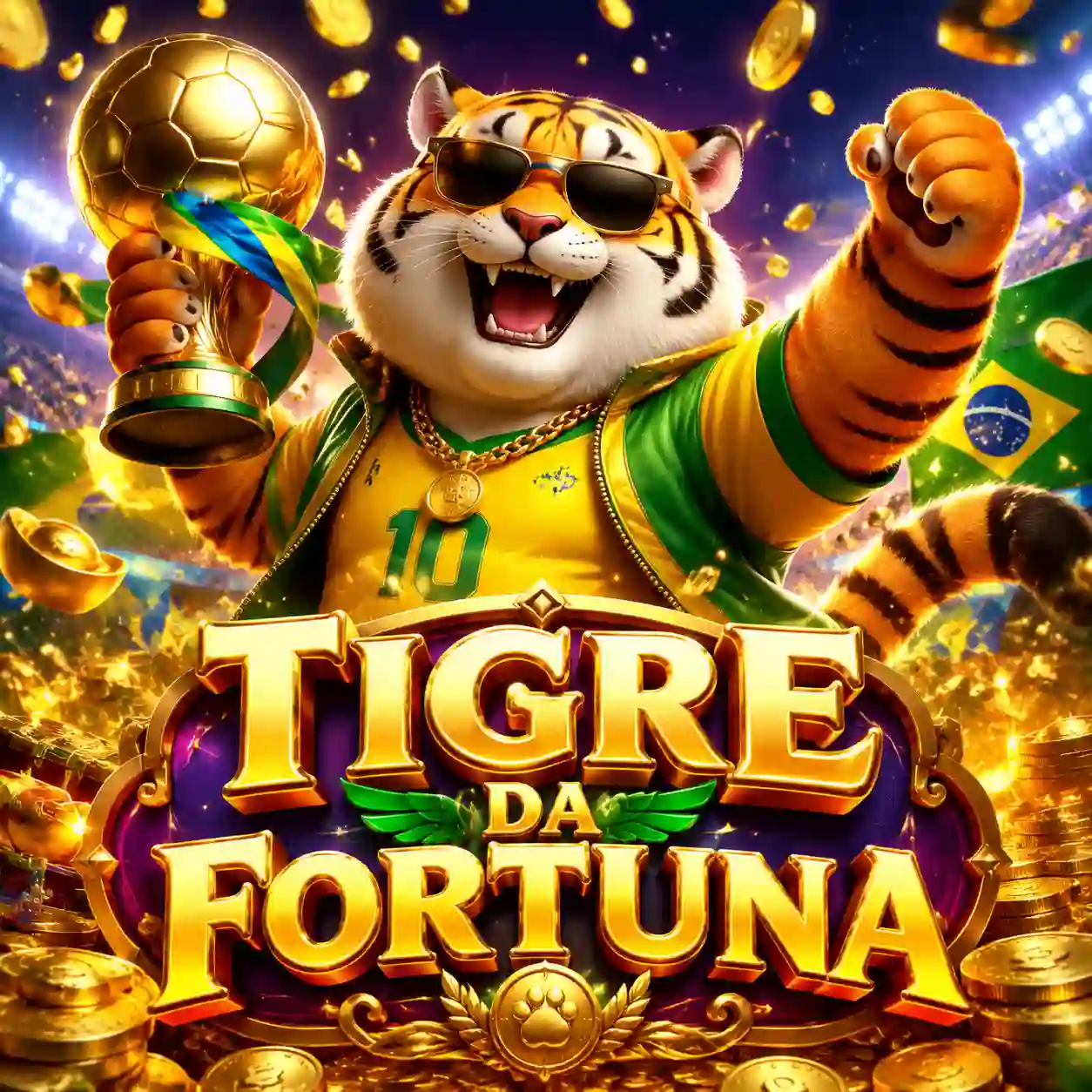 Tela de slots no app Android com Fortune Tiger e Gates of Olympus