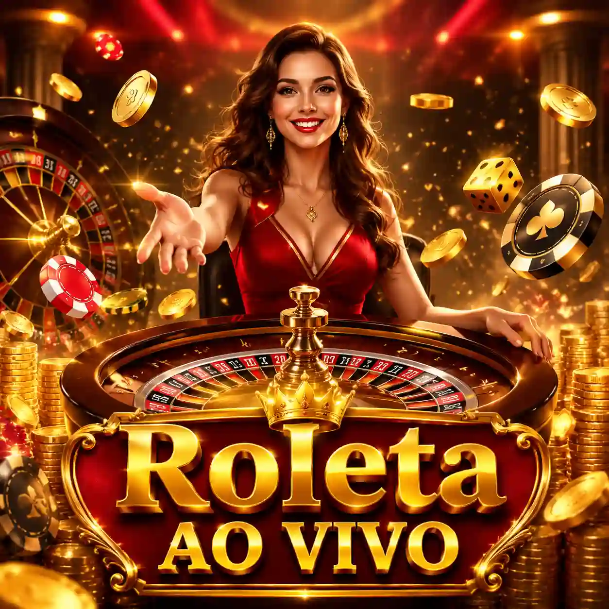 Roleta Brasileira com dealer ao vivo falando português no zz2.com